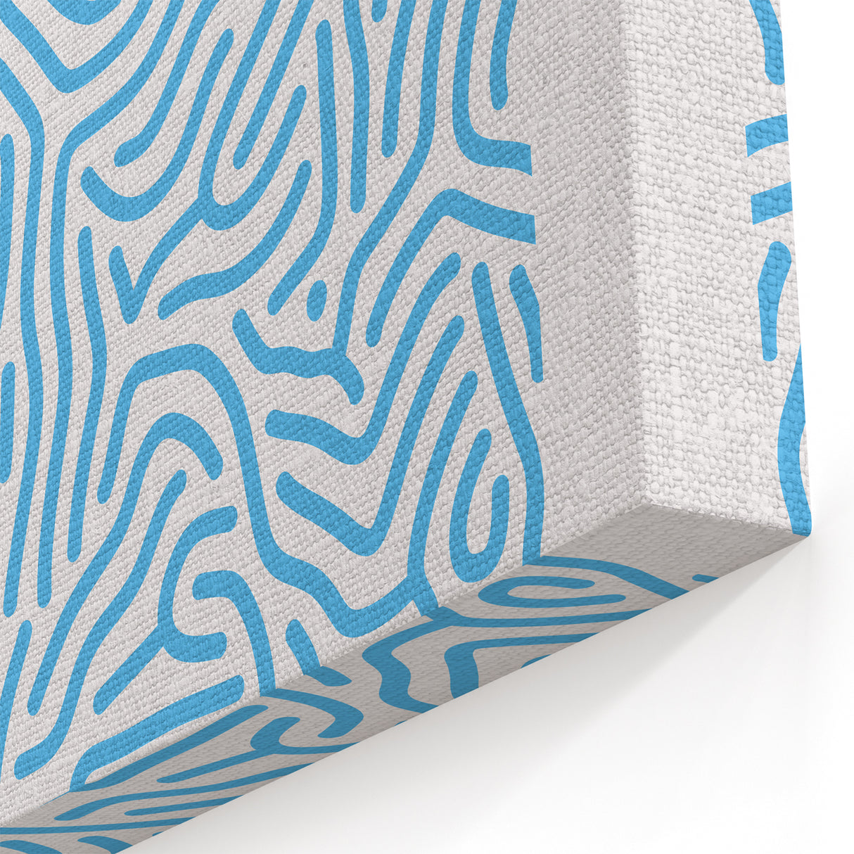 Contemporary Canvas Art – Modern Abstract Print Inspired by Yayoi Kusama