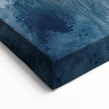 Glam Wall Art with Waterfall Scene - Luxury Metallic and Chic Decor