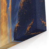 Bold Waterfall Glam Wall Art - Luxury Metallic and Chic Decor