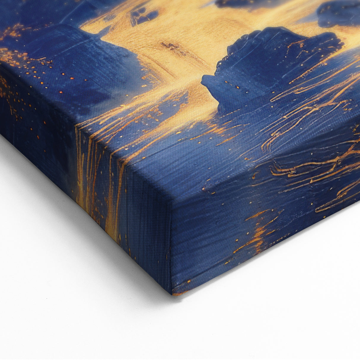 Bold Waterfall Glam Wall Art - Luxury Metallic and Chic Decor