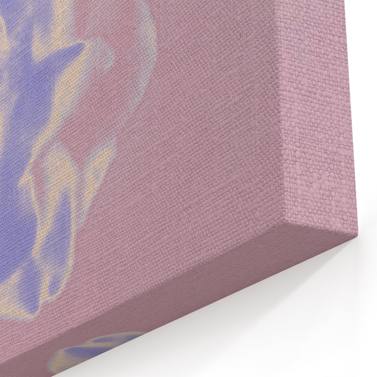 Abstract Nature-Inspired Gradient Flower Art with Soft Pastel Hues