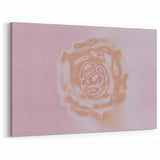 Abstract Floral Nature-Inspired Gradient Art with Soft Earthy Tones
