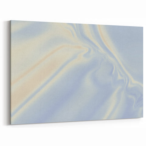 Soft Blue Gradient Nature-Inspired Wall Art with Subtle Textures