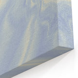 Soft Blue Gradient Nature-Inspired Wall Art with Subtle Textures