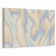 Abstract Nature-Inspired Gradient Wall Art with Beige and Blue Hues
