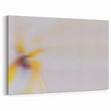 Abstract Nature-Inspired Wall Art with Soft Yellow and White Gradients