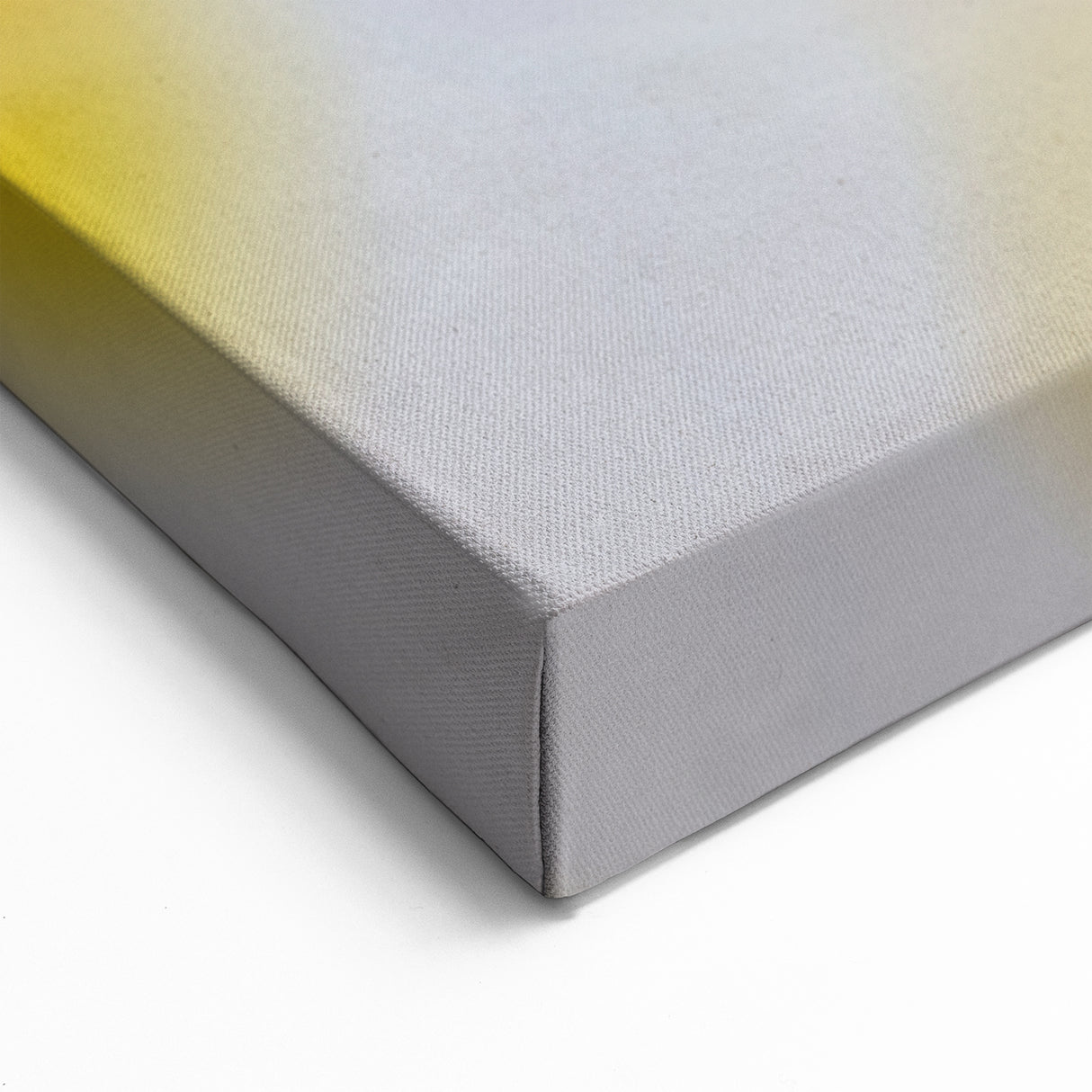 Abstract Nature-Inspired Wall Art with Soft Yellow and White Gradients