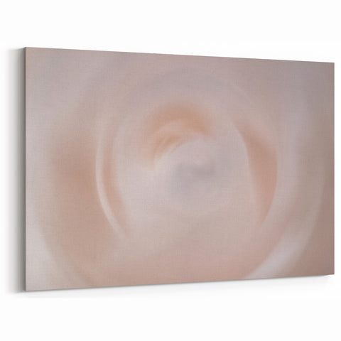Nature-Inspired Abstract Swirl Wall Art with Soft Beige and White Hues