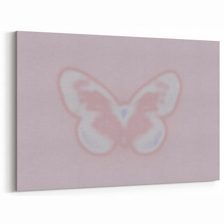 Pastel Gradient Butterfly Art | Nature-Inspired Abstract Wall Décor