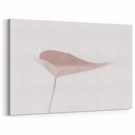 Nature-Inspired Abstract Leaf Art | Soft Grainy Gradient Canvas