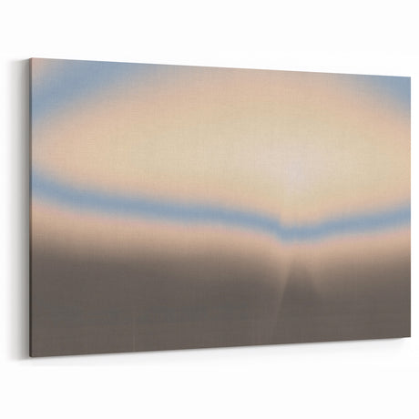 Abstract Nature-Inspired Horizon Art | Grainy Gradient Wall Décor