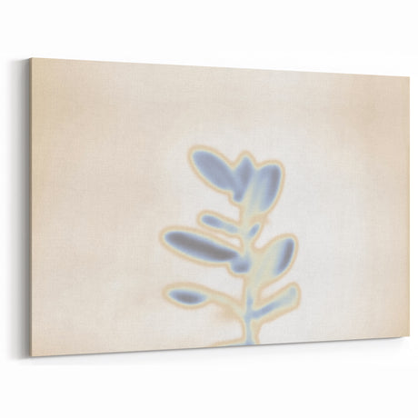 Nature-Inspired Leaf Gradient Art | Abstract Soft Textured Wall Décor