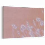 Abstract Pink Gradient Textured Art | Nature-Inspired Modern Wall Décor