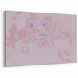 Abstract Pink and Blue Gradient Art | Nature-Inspired Modern Wall Décor