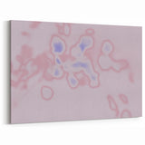 Abstract Pink and Blue Gradient Art | Nature-Inspired Modern Wall Décor