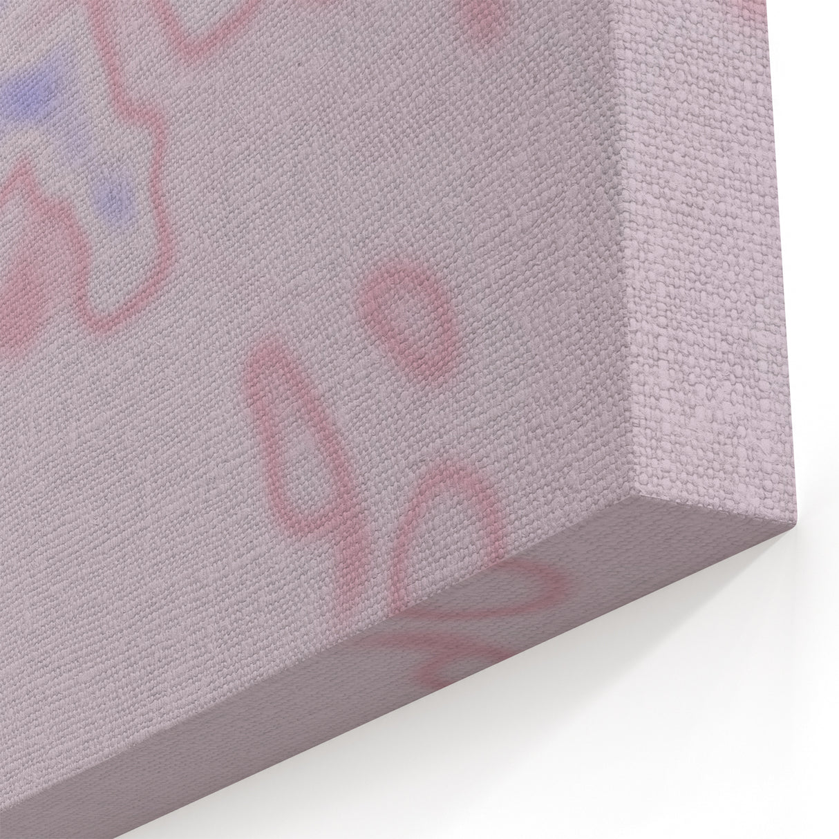 Abstract Pink and Blue Gradient Art | Nature-Inspired Modern Wall Décor
