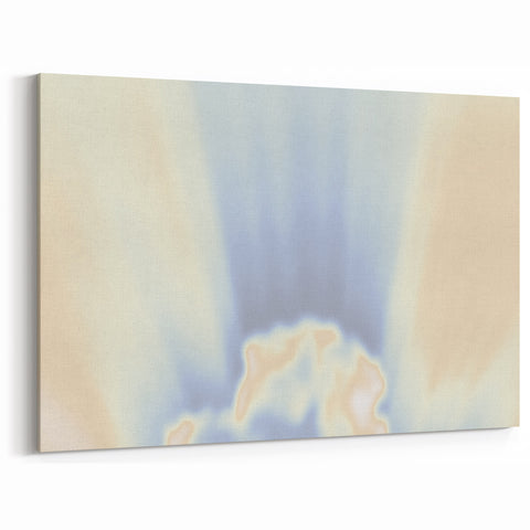 Abstract Sunrise Gradient Art | Nature-Inspired Soft Textured Wall Décor