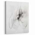 Modern Minimalist Wall Art - Black and White Abstract Line Art Prints