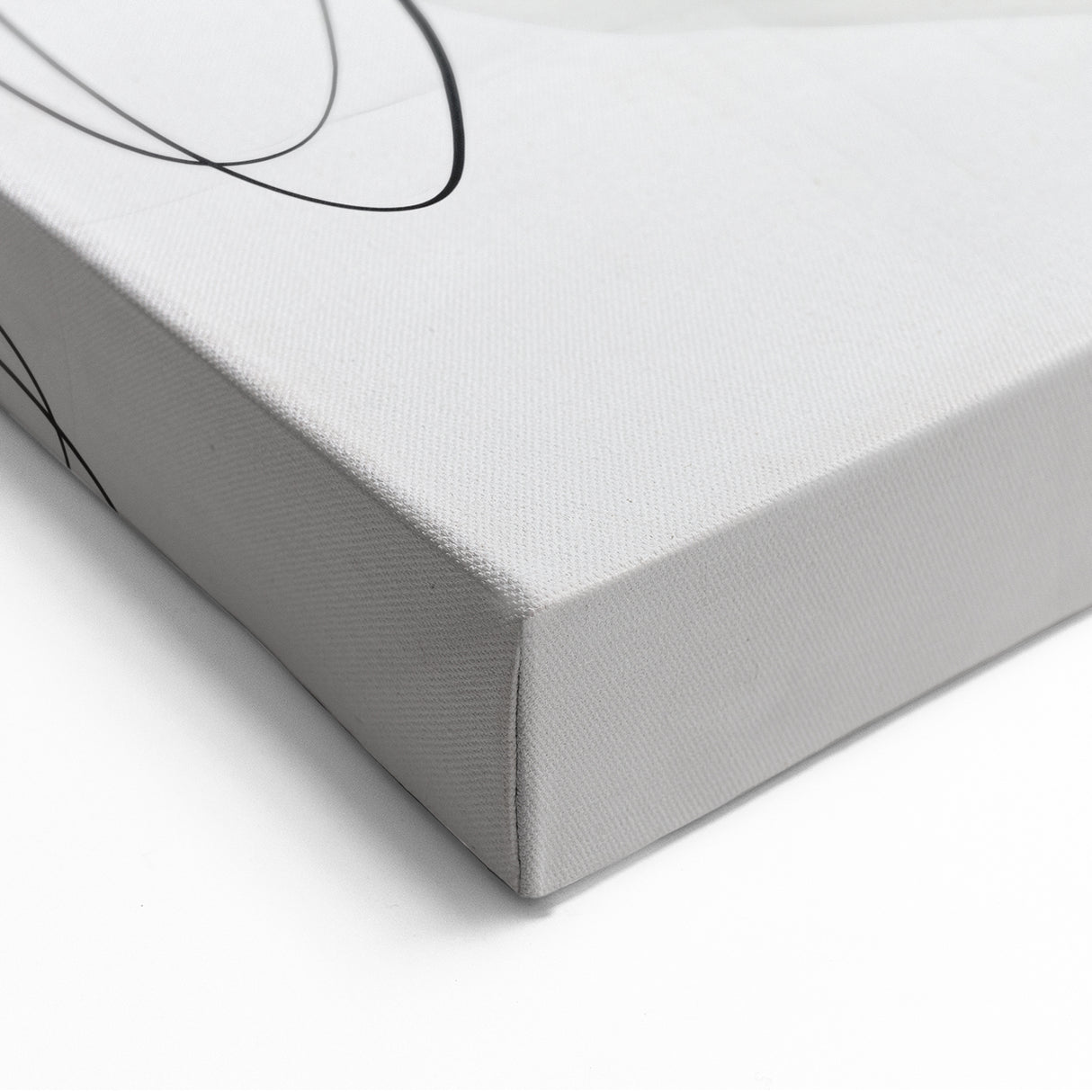 Modern Minimalist Wall Art - Black and White Abstract Line Art Prints