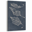 Mid Century Modern Art - Retro Abstract Leaf Design in Minimalist Style