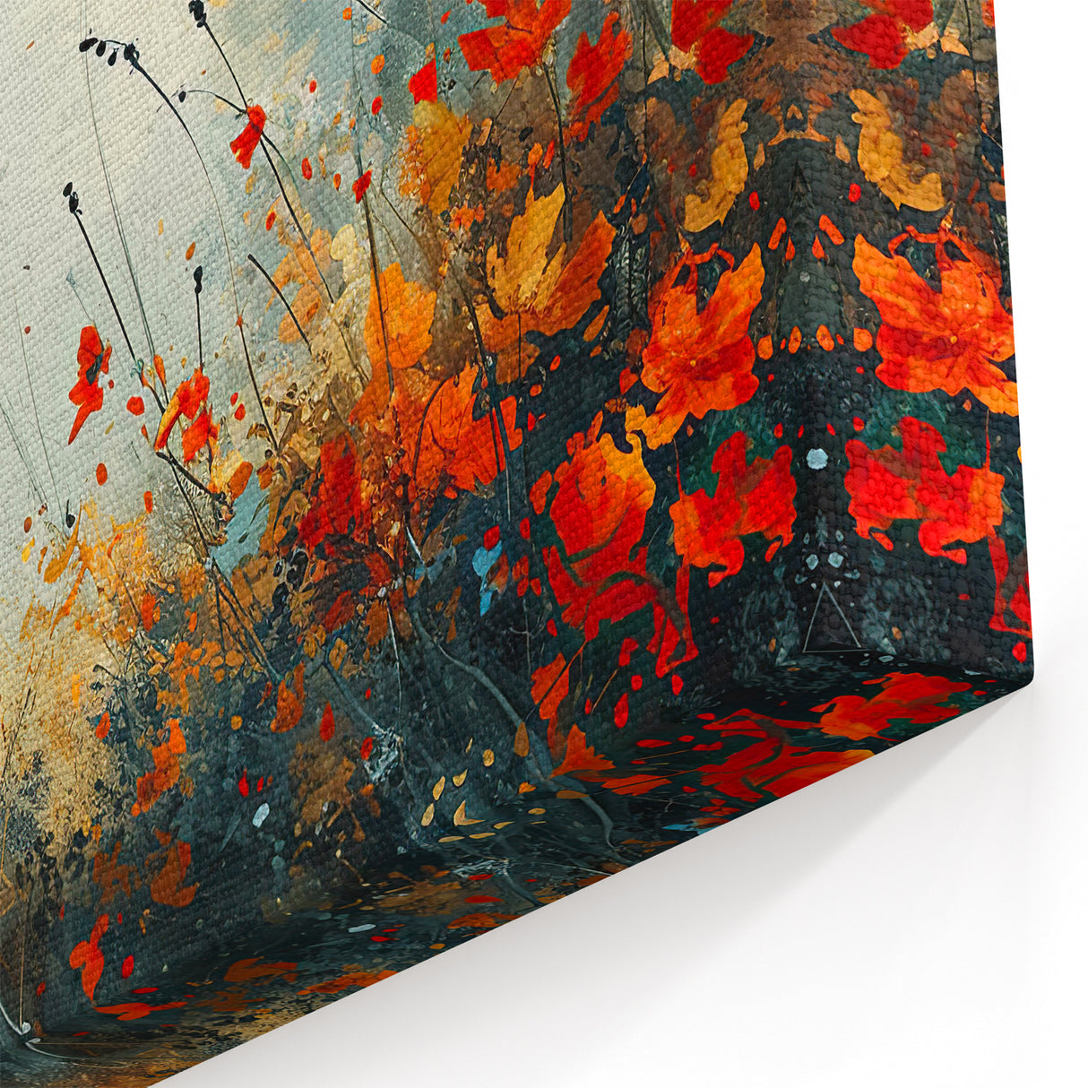 Ethereal Butterfly Garden Wall Art - Glam Nature Collection