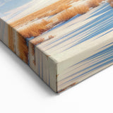 Golden Light on Snowy Mountain - Serene Nature-Inspired Wall Art