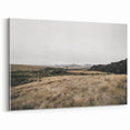 Rustic Wall Art - Minimalist Grassland Landscape for Farmhouse Decor