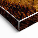 Rustic Wall Art - Tree Trunk Cross-Section with Natural Wood Texture