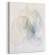 Minimalist Abstract Wall Art - Soft Flowing Lines in Neutral Tones