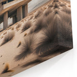 Brutalist Wall Art | Modern Desert Industrial Concrete Architecture Print