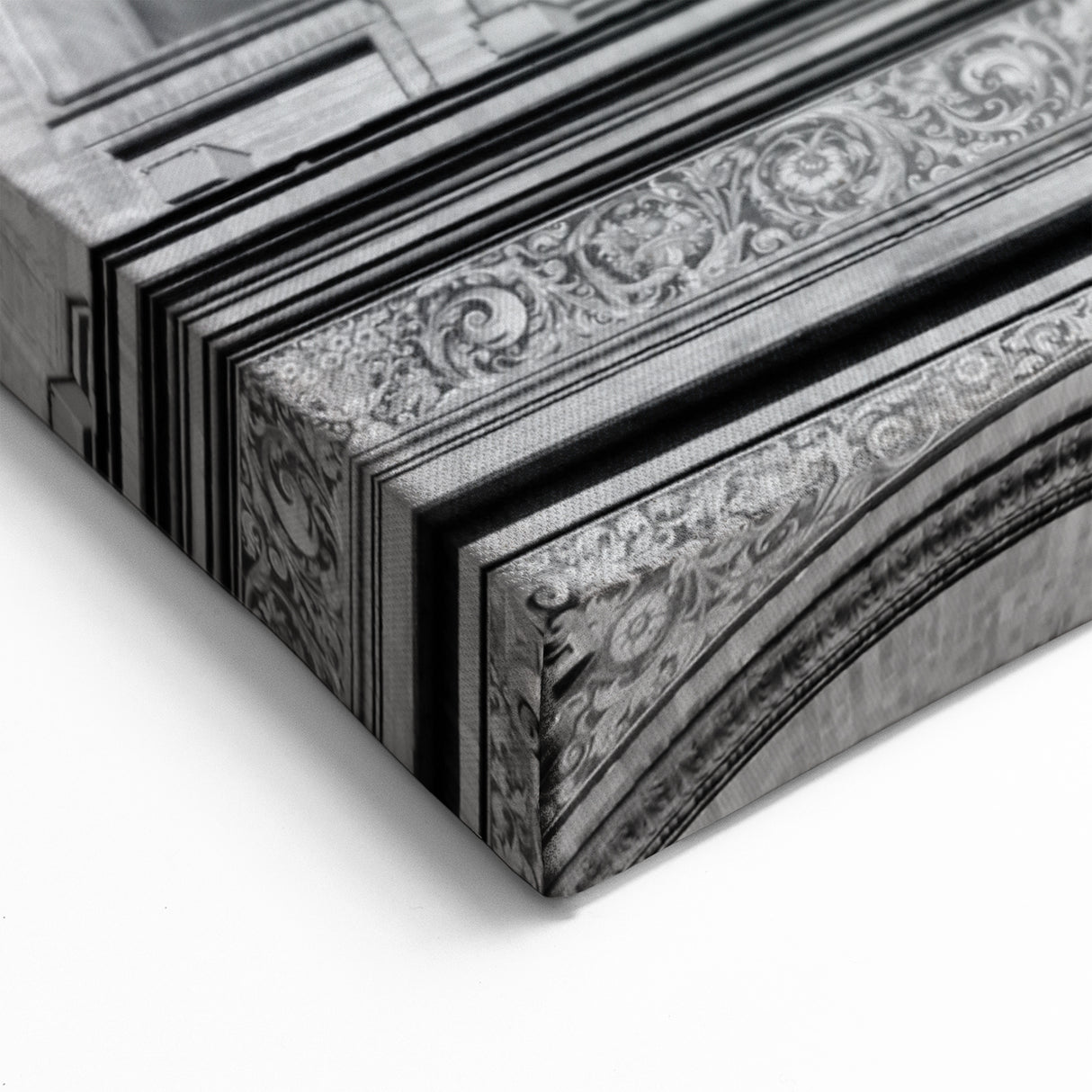ABC Blanco y Negro Madrid Wall Art - Black and White Cityscape Prints