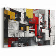 Bold Brutalist Wall Art | Industrial Geometric Design with Concrete Textures