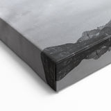 Architectural Brutalist Wall Art | Monochrome Modern Industrial Design
