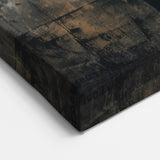 Brutalist Wall Art | Abstract Concrete Staircase | Industrial Canvas Print