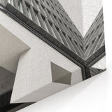 Brutalist Wall Art | Geometric Architectural Structure | Industrial Print