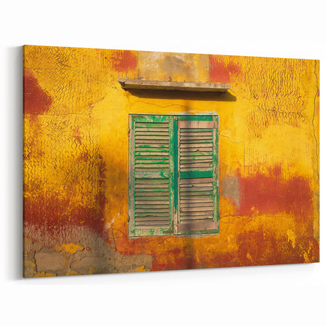 Rustic St. Louis Wall Art – Missouri Landmark with Vintage Shutter