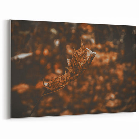 Autumn Leaf Wall Art | Rustic Fall Decor | Vintage Nature-Inspired Print