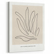 Minimalist Botanical Line Art: "Les Fleurs Abstraites" Modern Flower Print