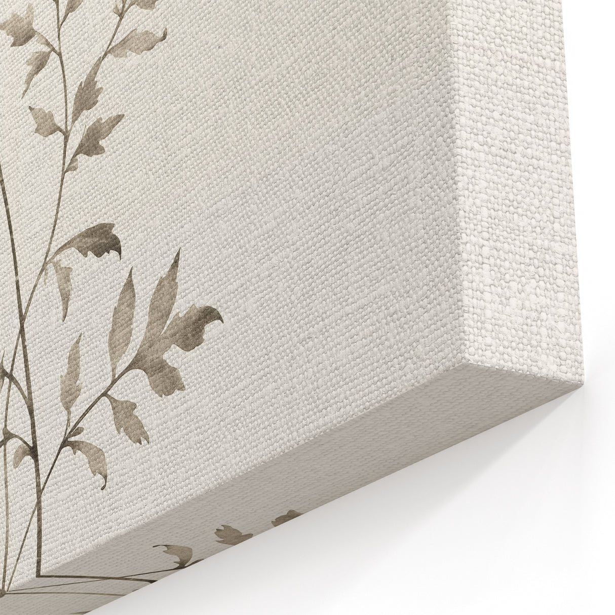 Minimalist Botanical Art: "Let’s Grow Wildflowers" Modern Floral Print