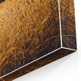 Golden Wheat Field Rustic Wall Art - Farmhouse Nature Decor for Homes