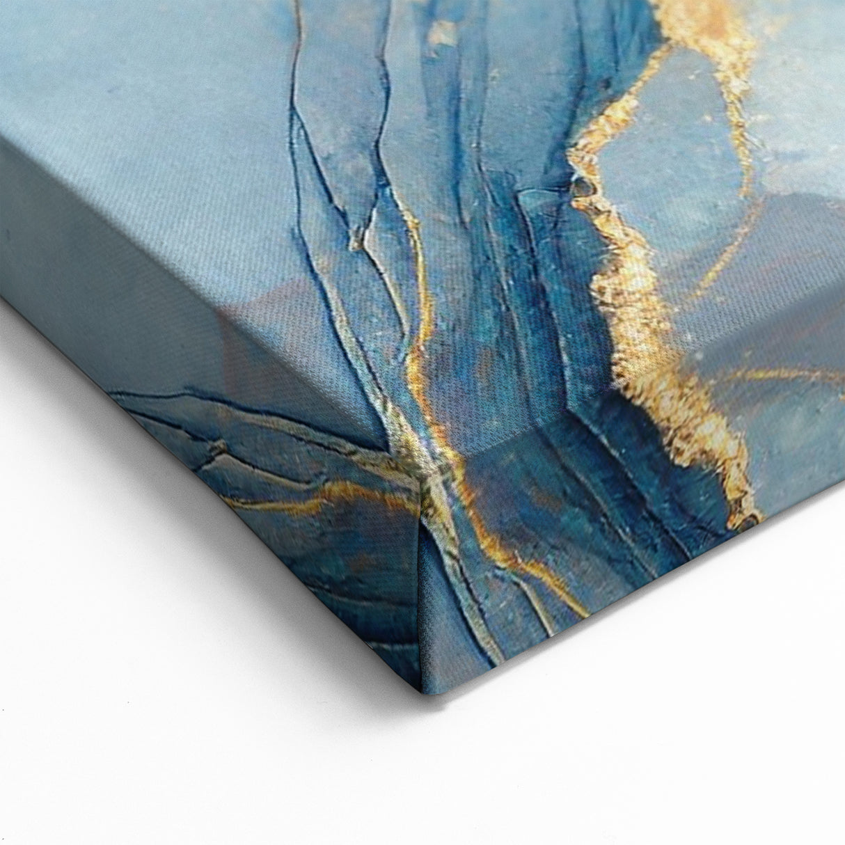Glamorous Pastel and Gold Abstract Wall Art – Luxury Modern Decor