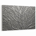 Modern Silver Tree Branch Wall Art – Glamorous Nature-Inspired Decor