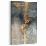 Glamorous Metallic Abstract Wall Art – Luxury Home Decor in Modern Glam
