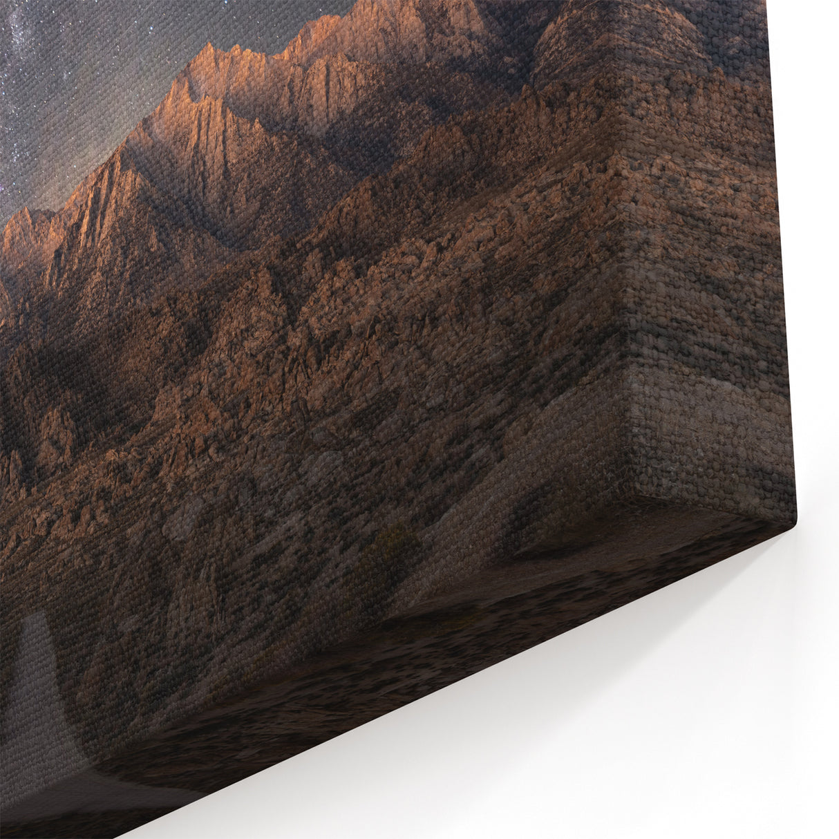 Sierra Nevada Photography - Majestic Starry Night Over Mountain Range