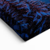 Montana Acrylic Art - Snowy Pine Forest at Sunrise Over Cloud Sea