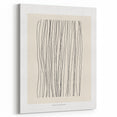 Minimalist Line Art – Modern Black and Beige Abstract Wall Art for Home Decor