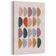 Mid Century Modern Art - Retro Abstract Geometric Wall Decor - Minimalist Style