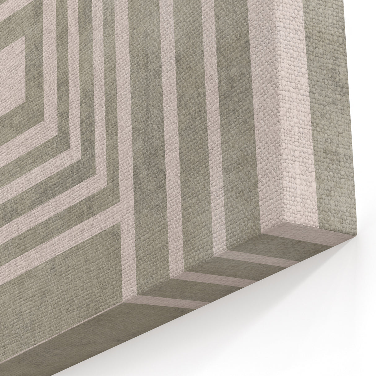 Mid Century Modern Geometric Striped Art - Minimalist Abstract Wall Decor