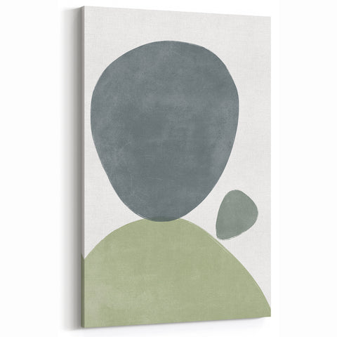 Mid Century Modern Art | Geometric Wall Decor | Minimalist Retro Print