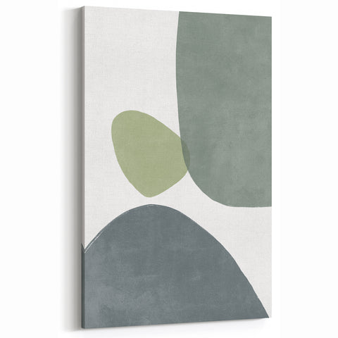 Mid Century Modern Art | Retro Geometric Wall Decor | Minimalist Print